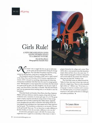 Girls Rule media coverage