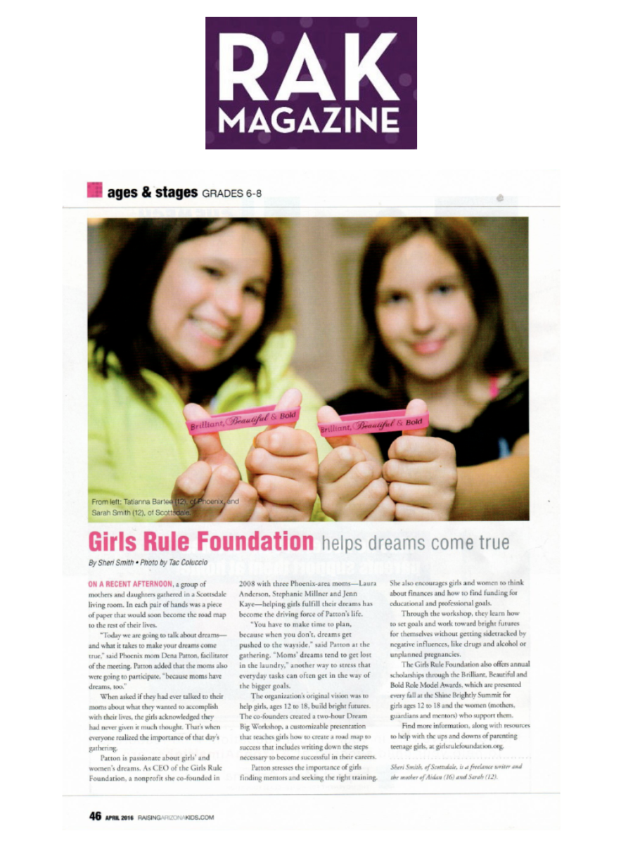 Girls Rule media coverage
